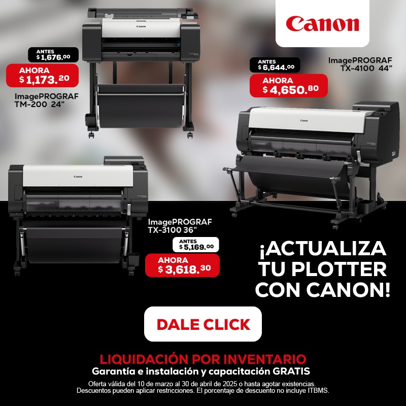 CANON LIQUIDACION PLOTTER 800X800