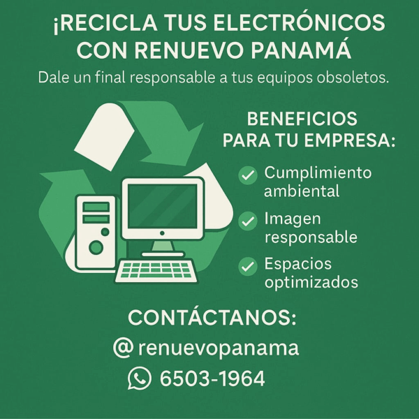 RECICLAJE ELECTRONICO – RENUEVO PANAMA