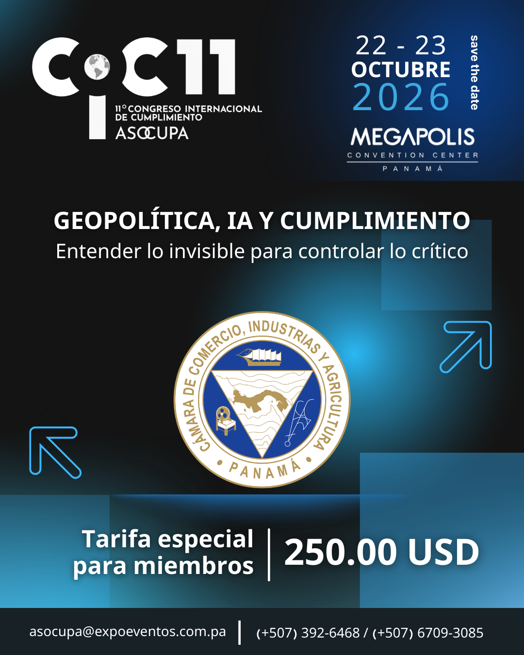 CONGRESO INTERNACIONAL DE CUMPLIMIENTO (CIC11) – ASOCUPA – OCT.2026