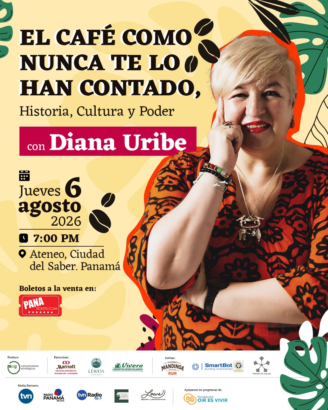 LA HISTORIA DEL CAFÉ COMO NUNCA TE LO HAN CONTADO CON DIANA URIBE / 6 AGOSTO