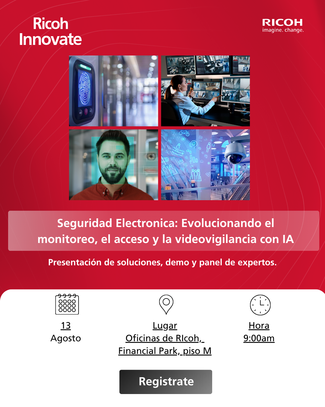 DESAYUNO TECNOLÓGICO DE RICOH PANAMÁ / 13 AGOSTO