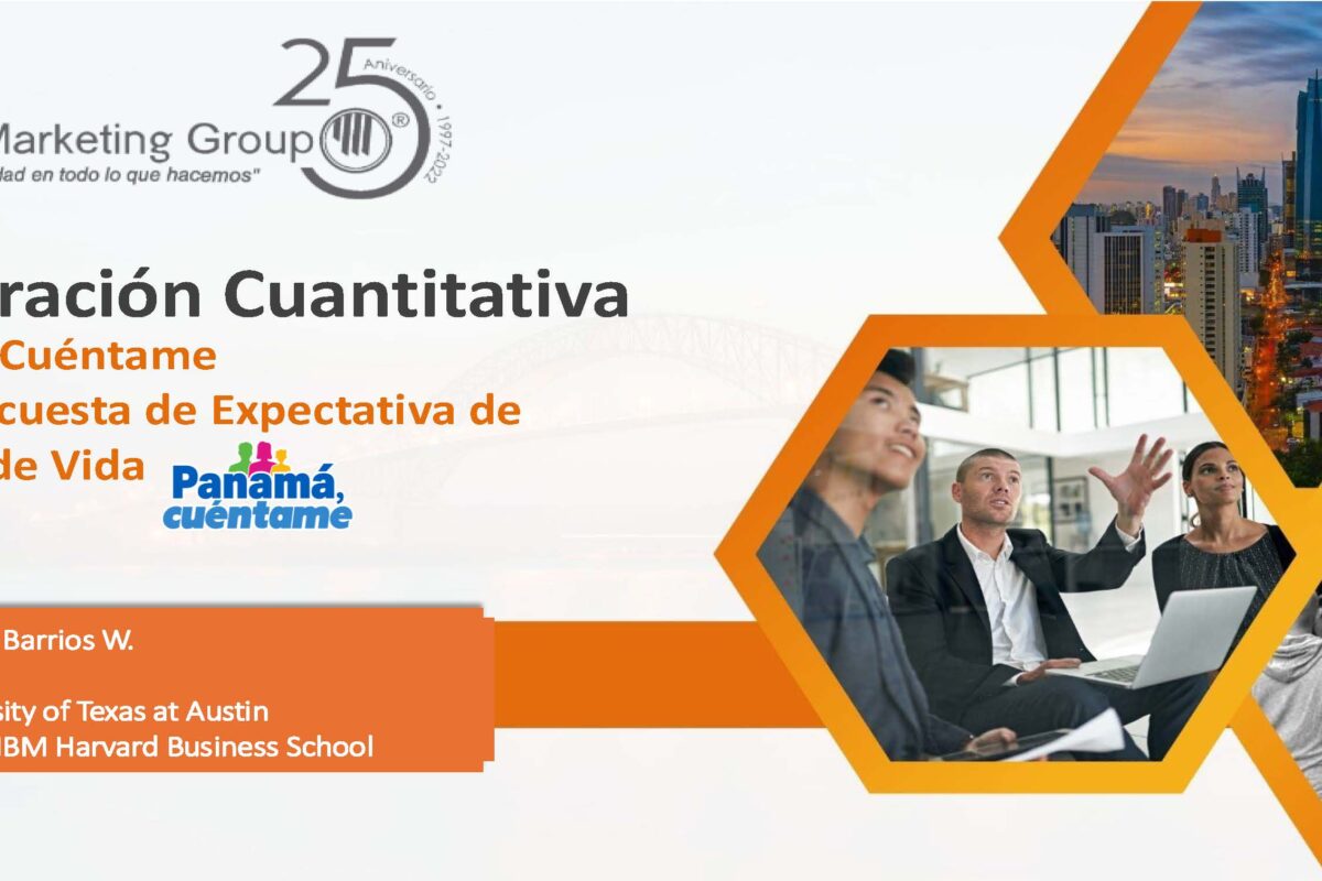 Presentación de resultados del VI Informe de Panamá, ¡cuéntame! Sexta Encuesta de Expectativa de Calidad de Vida​