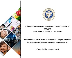 Informe de la Reunión en el Marco de la Negociación del Acuerdo Comercial Centroamérica – Corea del Sur