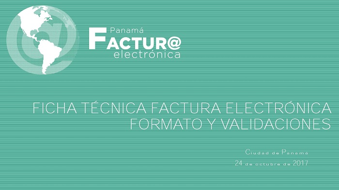 Ficha Técnica de la Factura Electrónica actualizado – Diciembre, 2017