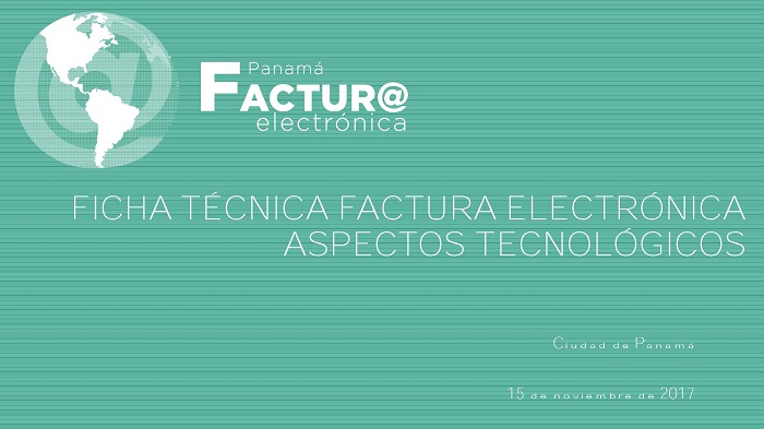 Revisión del Borrador de la Ficha Técnica del Proyecto de Factura Electrónica:  Servicios Web