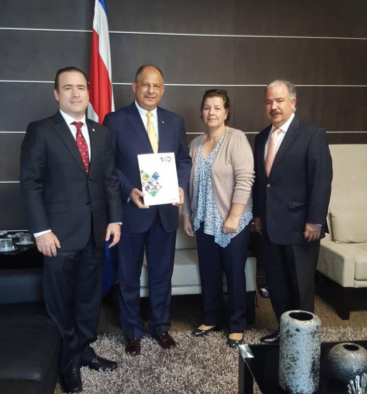 Presidente de Costa Rica, Luis Guillermo Solís, confirma su participación a EXPOCOMER 2018