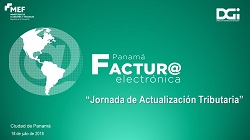 Factura electrónica – avance de proyecto 18 de julio