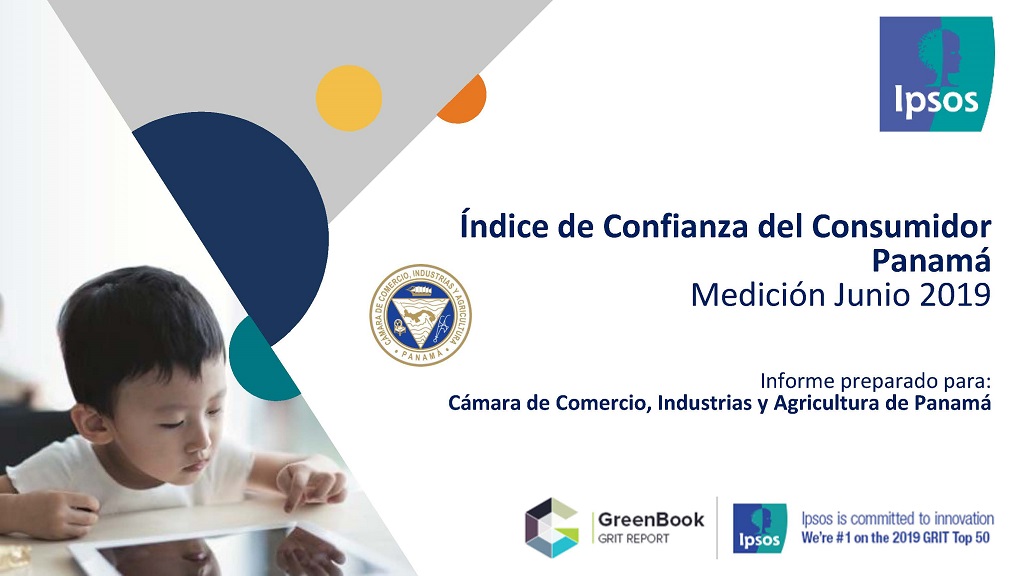 Índice de Confianza del Consumidor Panamá Medición Junio 2019