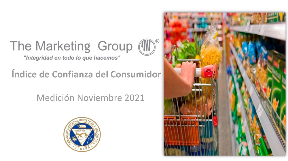 Índice de confianza del consumidor panameño Noviembre 2021