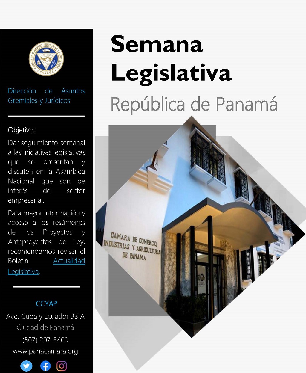 Semana Legislativa – 1 al 4 de agosto 2022