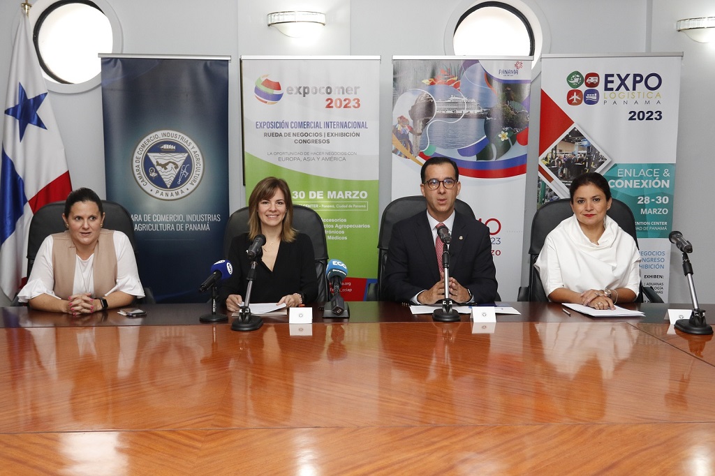 Todo preparado para EXPOCOMER,EXPO LOGÍSTICA PANAMÁ y EXPO TURISMO Internacional 2023